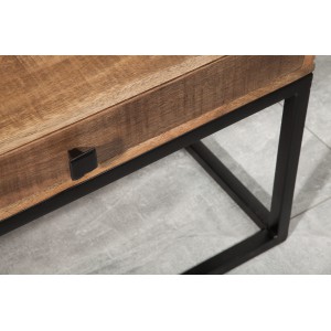 CRAFTER - II tömör mangófa dohányzóasztal
