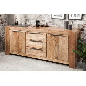 CRAFTER tömör mangófa komód - 175cm INVICTA