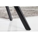 MATCH design bársony szék - kék