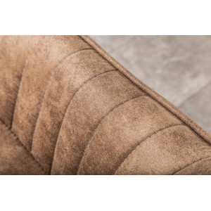 STICH vintage stílusú design szék - taupe