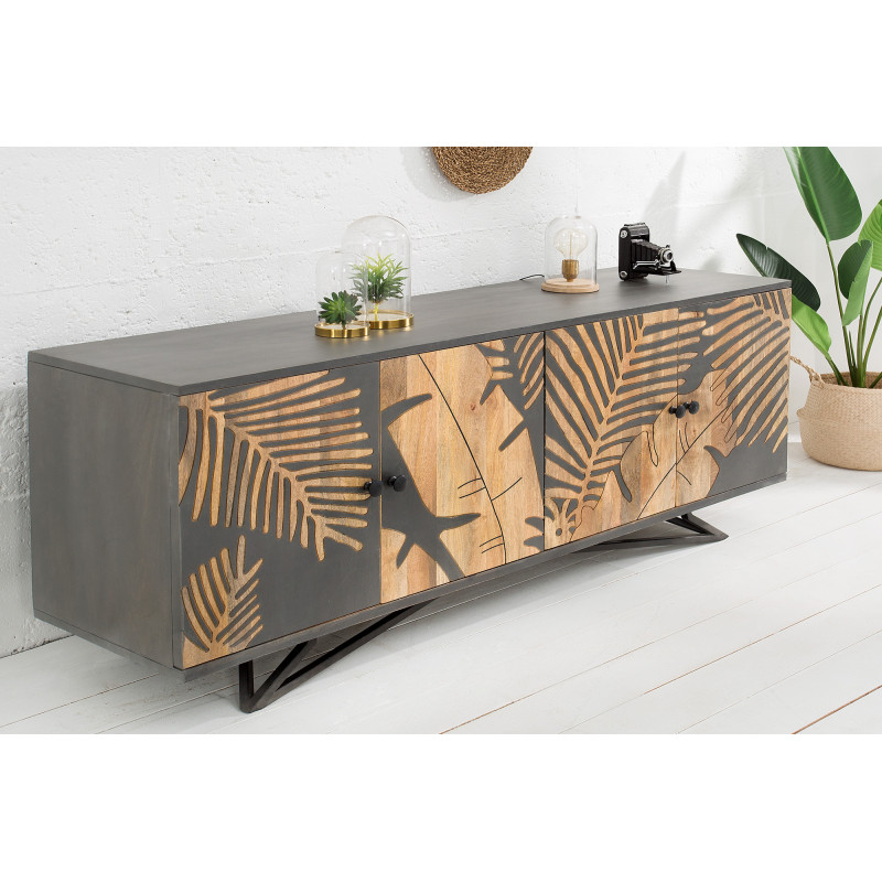 YUKKA tömör mangófa komód - 160cm