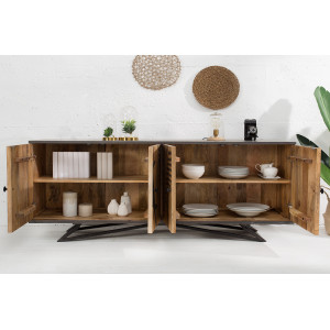 YUKKA tömör mangófa komód - 160cm