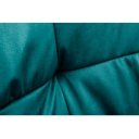 BERNARD design bársony szék - türkiz