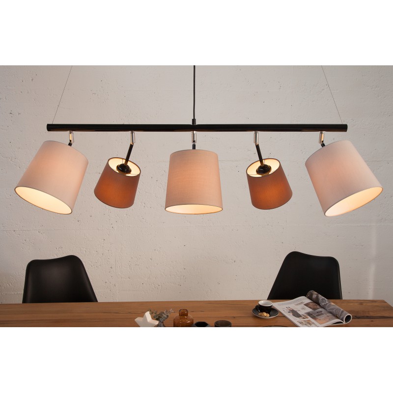 LEVEL modern függőlámpa - beige