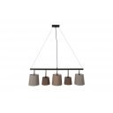 LEVEL modern függőlámpa - beige