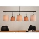 LEVEL modern függőlámpa - beige