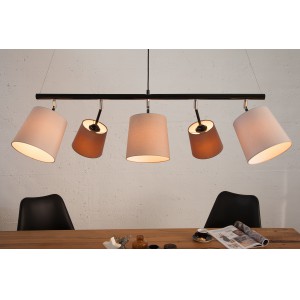 LEVEL modern függőlámpa - beige Függőlámpák