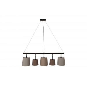 LEVEL modern függőlámpa - beige