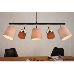 LEVEL modern függőlámpa - beige Függőlámpák