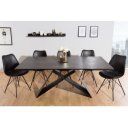ARTISTIC DARK design bővíthető étkezőasztal - 180-260cm