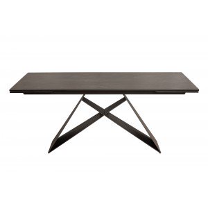 ARTISTIC DARK design bővíthető étkezőasztal - 180-260cm