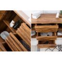 BANDED tömör rózsafa komód - 160cm