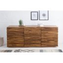 BANDED tömör rózsafa komód - 160cm