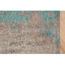 ERODE modern szőnyeg - szürke/türkiz