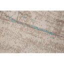 ERODE modern szőnyeg - szürke/türkiz