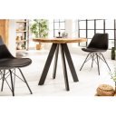 CRAFTER tömör mangófa étkezőasztal - 80cm