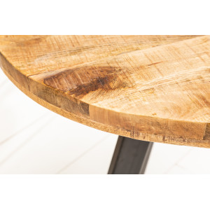 CRAFTER tömör mangófa étkezőasztal - 80cm