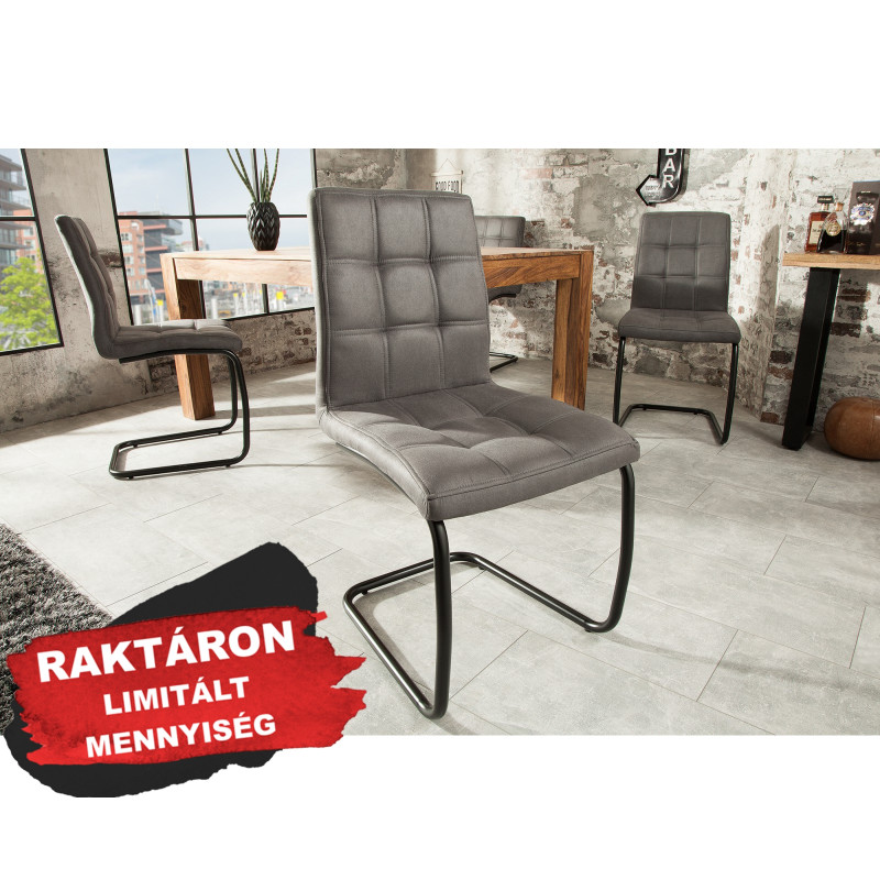 MODENA - II modern szék - vintage szürke
