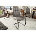 MODENA - II modern szék - vintage szürke