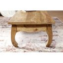 OPIUM tömör akácfa dohányzóasztal 110cm