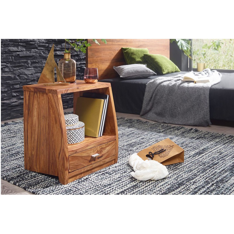 KERALA rózsafa éjjeliszekrény