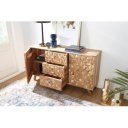 REWA tömör akác komód - 140cm