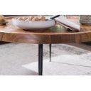 PAULA tömör rózsafa dohányzóasztal - 75cm