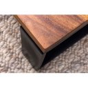 MASSIVE tömör rózsafa dohányzóasztal - 115cm