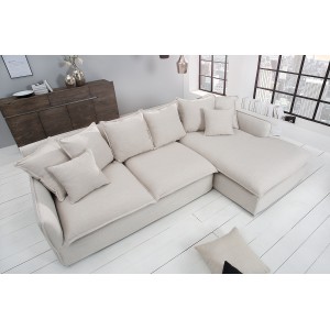 HEAVEN modern  sarokkanapé - beige - 255cm