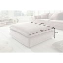 HEAVEN modern 3 személyes kanapé - taupe bársony - 210cm