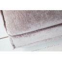 HEAVEN modern 3 személyes kanapé - taupe bársony - 210cm