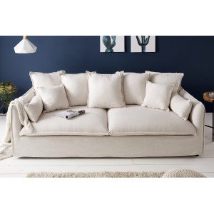 HEAVEN modern 3 személyes kanapé - beige