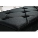 MODERN BAROCK ülőpad - fekete - 170cm