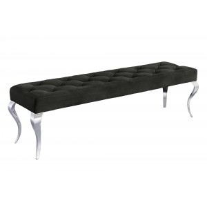 MODERN BAROCK ülőpad - fekete - 170cm