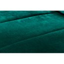 SKAGEN modern bársony kanapé - 215cm - zöld