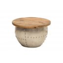 URBAN design mangófa dohányzóasztal - natúr