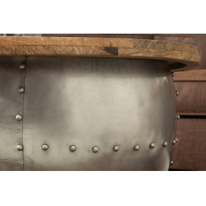 URBAN design mangófa dohányzóasztal - natúr