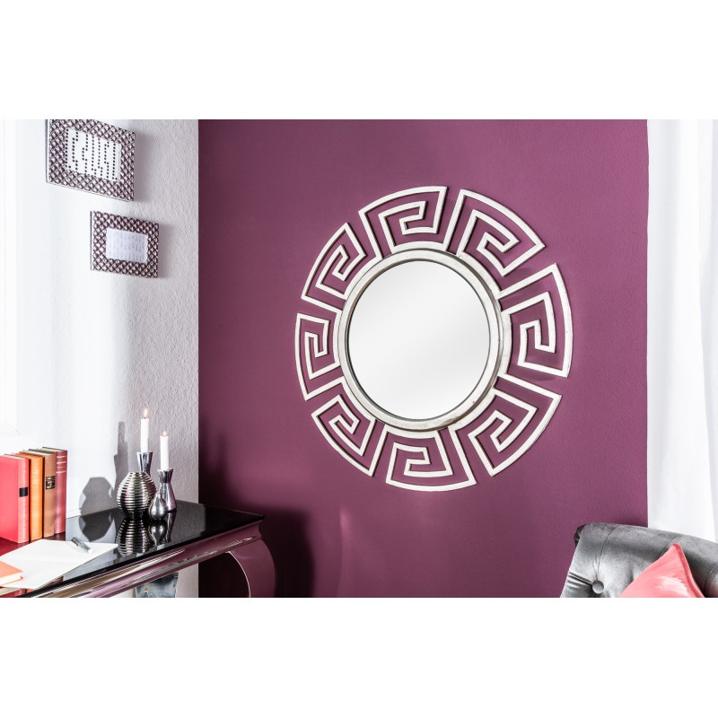 MENDERES modern tükör - ezüst - 85cm