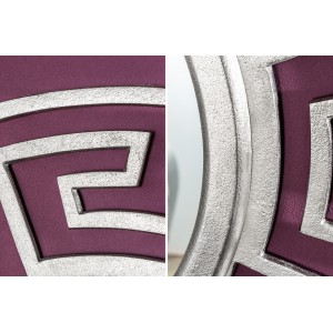 MENDERES modern tükör - ezüst - 85cm