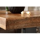 CRAFTER tömör mangófa bárasztal - natúr