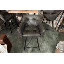 BERNARD design bárszék - antik szürke