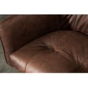 BERNARD design bárszék -  antik barna