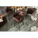 BERNARD design bárszék -  antik barna