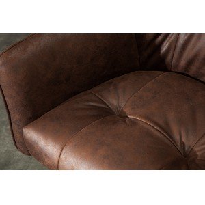 BERNARD design bárszék -  antik barna