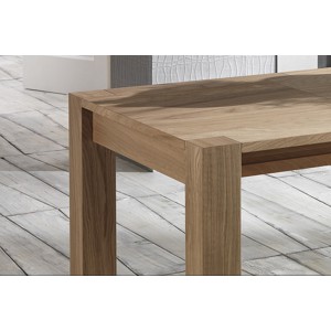 LEGNO natur tölgyfa dekor bővíthető étkezőasztal