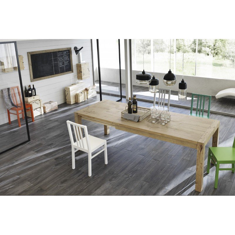 ROVERE bővíthető tölgy dekor étkezőasztal