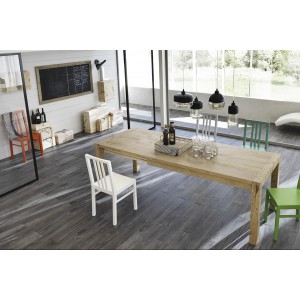 ROVERE bővíthető tölgy dekor étkezőasztal Bővíthető étkezőasztal