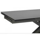 CERAMICA X kerámia lapos bővíthető design étkezőasztal - márvány/beige/szürke márvány/szürke/calacatta márvány