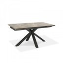 CERAMICA X kerámia lapos bővíthető design étkezőasztal - márvány/beige/szürke márvány/szürke/calacatta márvány