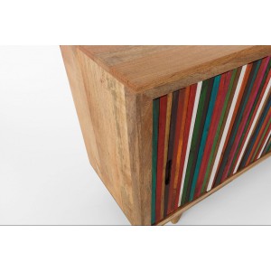 ARCOBALENO modern fiatalos tömör mangófa olasz komód